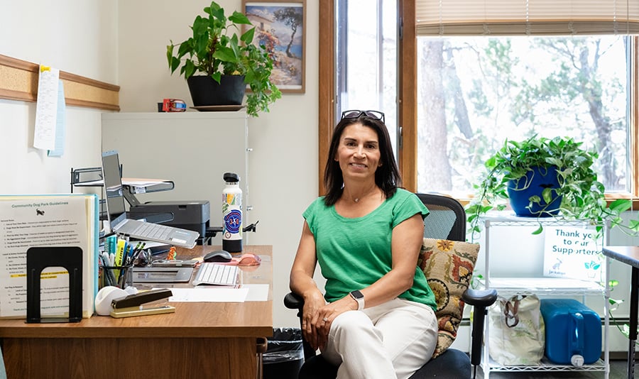 Raquel Tompson Open Arms office Santa Fe NM